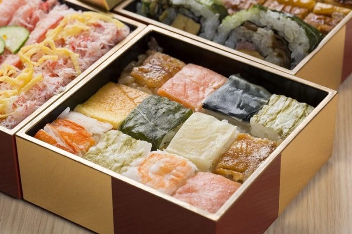 Hakozushi, một đặc sản Osaka