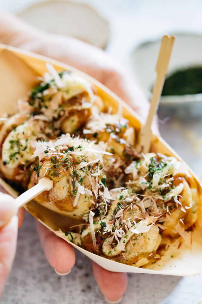 Món ăn đường phố Nhật Bản - Takoyaki