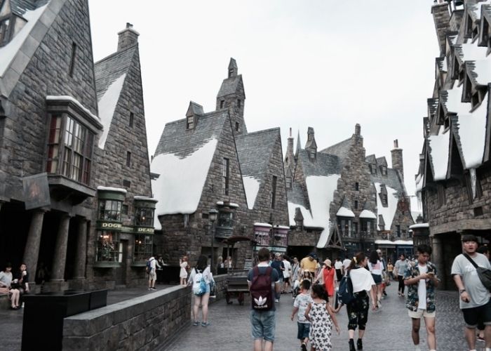 Thế giới phù thủy tại công viên Universal Osaka