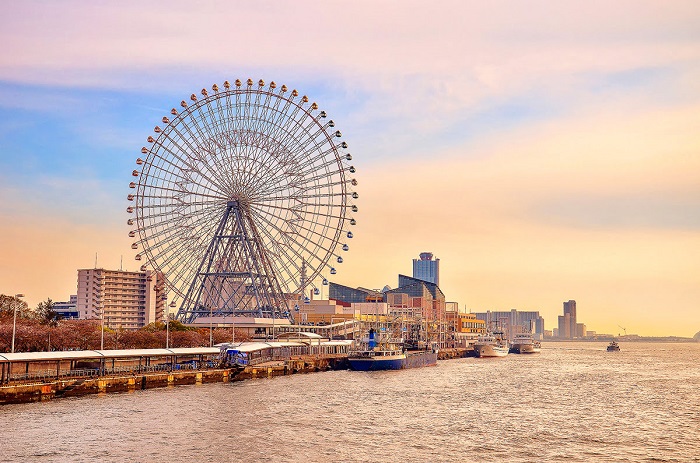 Vòng quay Tempozan, chơi gì ở Osaka