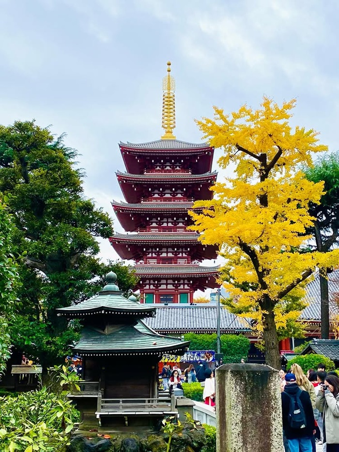 Tham quan đền Senso-ji và khu phố Asakusa bằng hệ thống tàu ngầm ở Tokyo. Nguồn: 1derer9