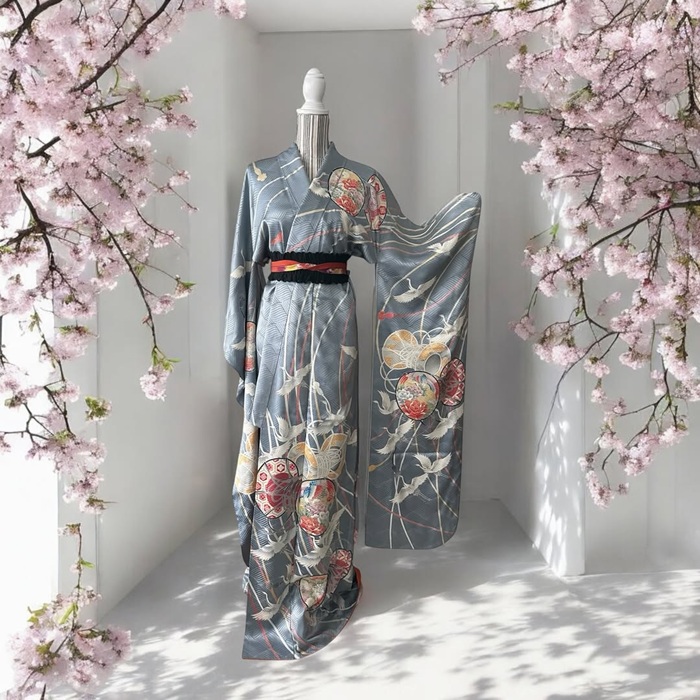 Furisode: Biểu tượng sức sống và sự trẻ trung của phụ nữ. Nguồn: kimono_for_life