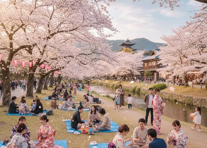 Khám phá lễ hội Hanami: Nét đẹp văn hóa đặc sắc của người Nhật Bản