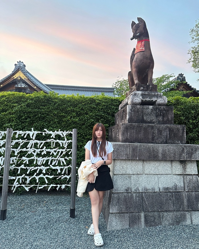 Tượng cáo Kitsume - sứ giả của thần Inari. Nguồn: basssuka
