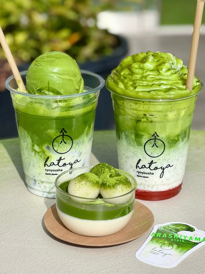 Thưởng thức kem Matcha mát lạnh chuẩn vị trà xanh Uji. Nguồn: maki_1129__