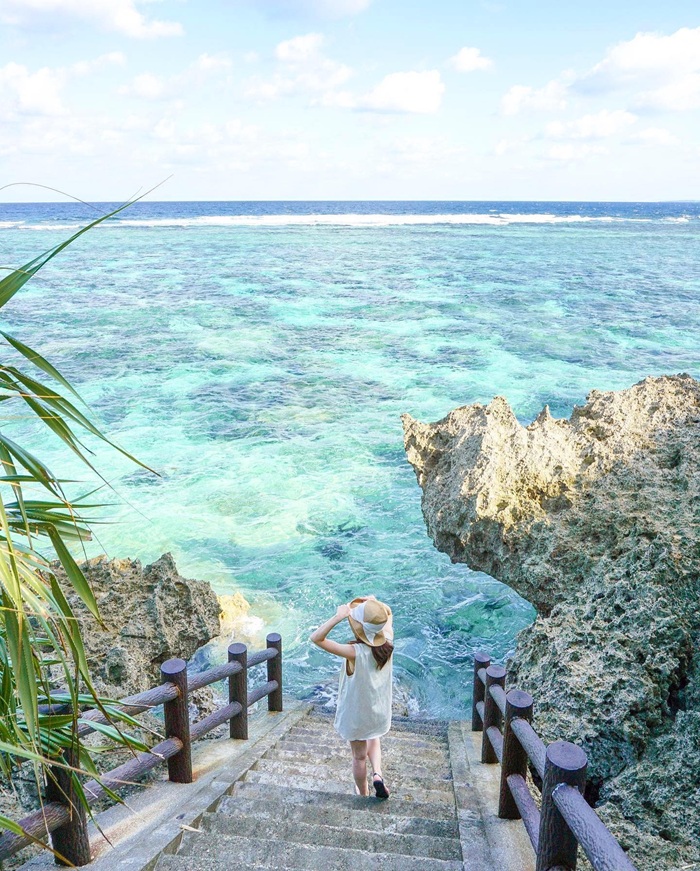 Khám phá khung cảnh đẹp như tranh vẽ của đảo Miyako. Nguồn: ritoful_official