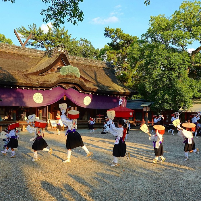 Lễ hội Sumiyoshi Matsuri Osaka mang ý nghĩa cầu bình an, may mắn. Nguồn: kobe_studies_meister_in_kyoto