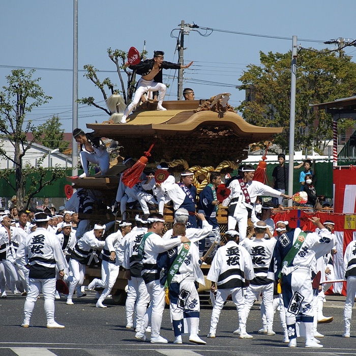Lễ hội Kishiwada Danjiri Matsuri nổi tiếng nhất vùng Kansai. Nguồn: visitjapan_it