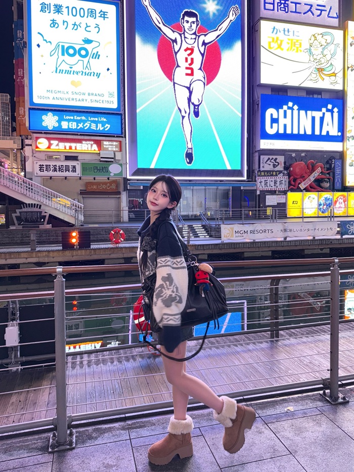 Phố Dotonbori là điểm đến không thể bỏ qua khi đi du lịch Osaka. Nguồn: dao.ino